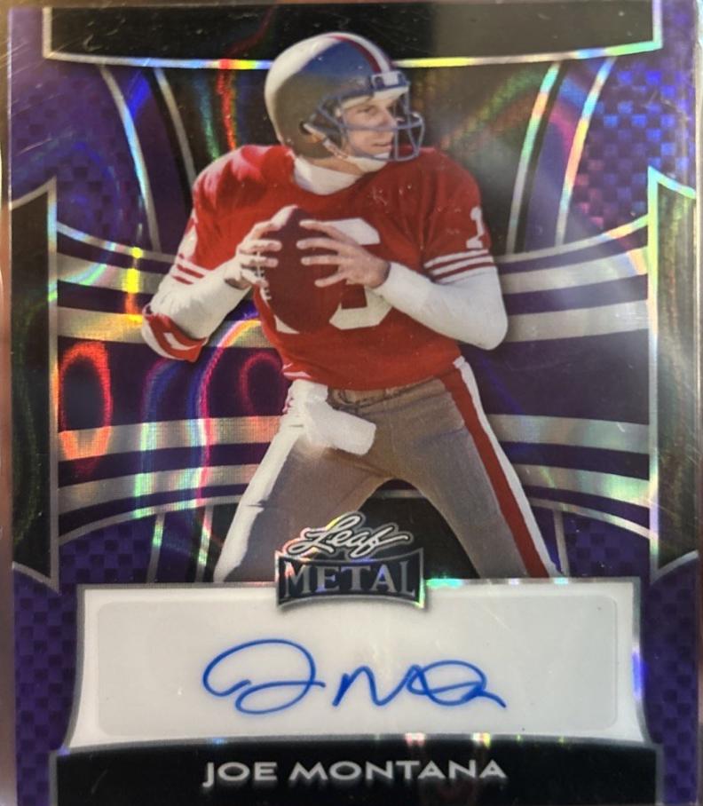 Joe Montana [Crystal Red] #BA-JM2