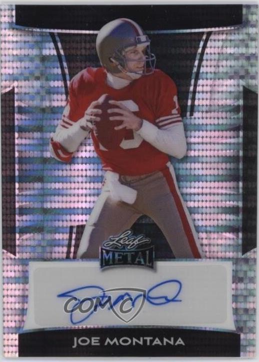 Joe Montana [Crystal Silver] #BA-JM2