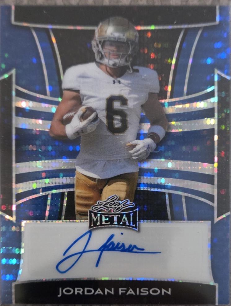Jordan Faison [Crystal Blue] #BA-JF1