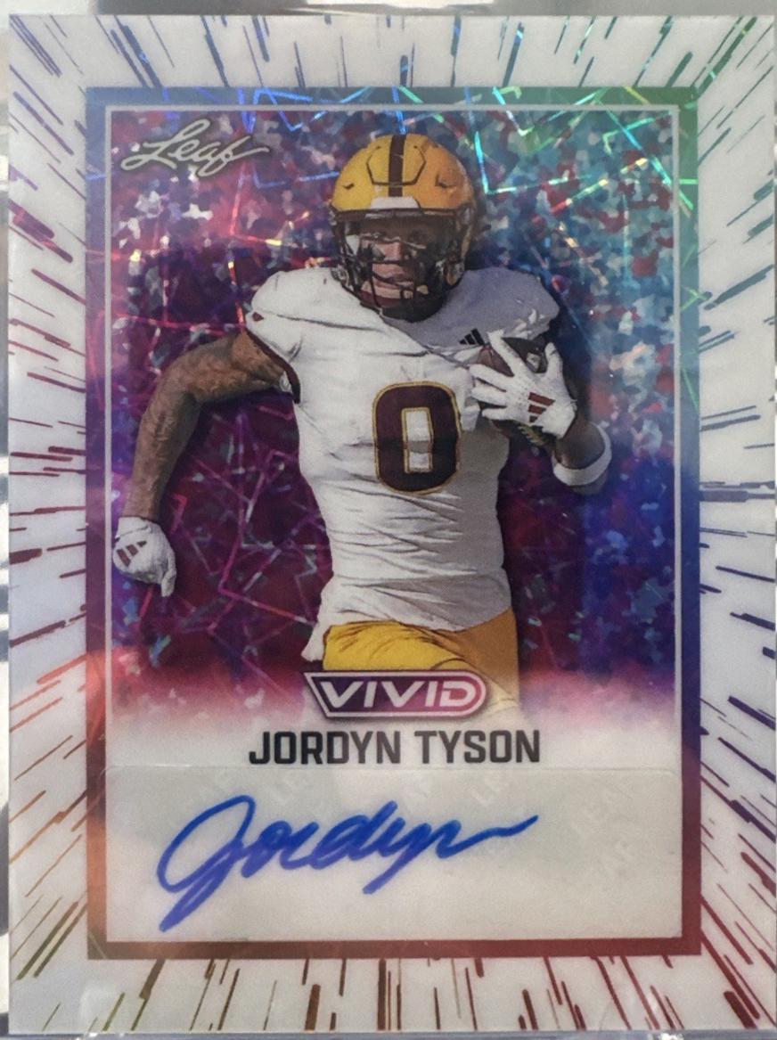 Jordyn Tyson [Crystal Purple] #BA-JT1