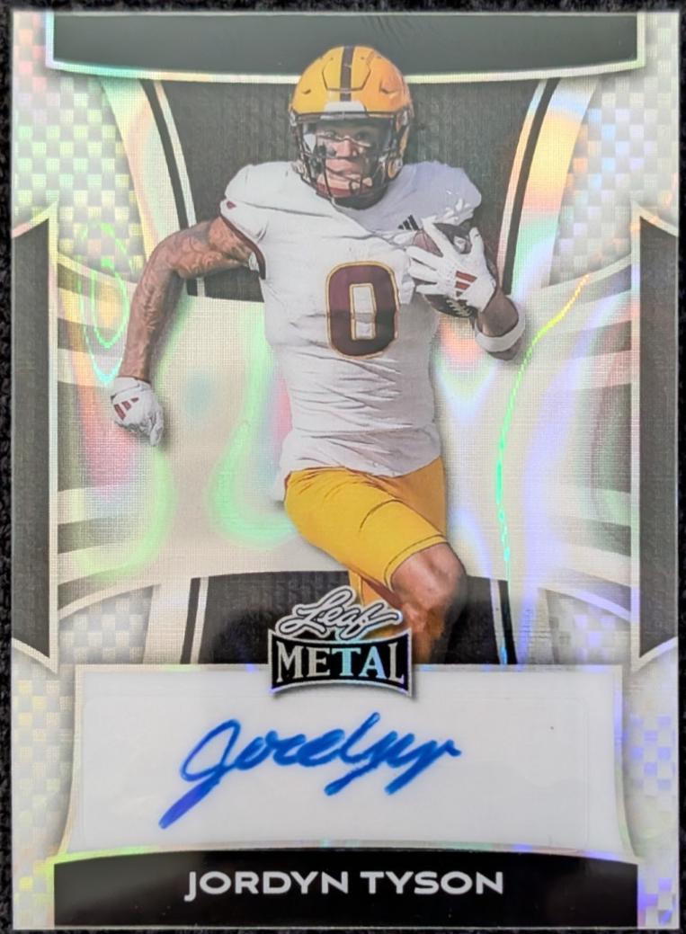 Jordyn Tyson [Crystal Silver] #BA-JT1