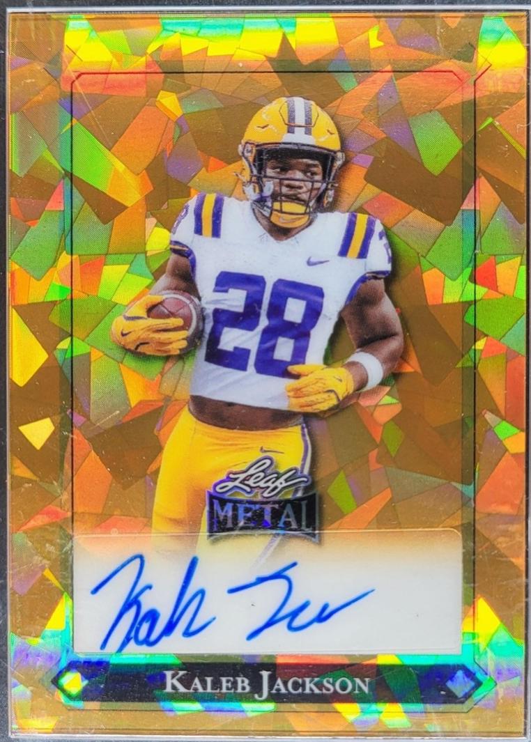 Kaleb Jackson [Crystal Gold] #BA-KJ1