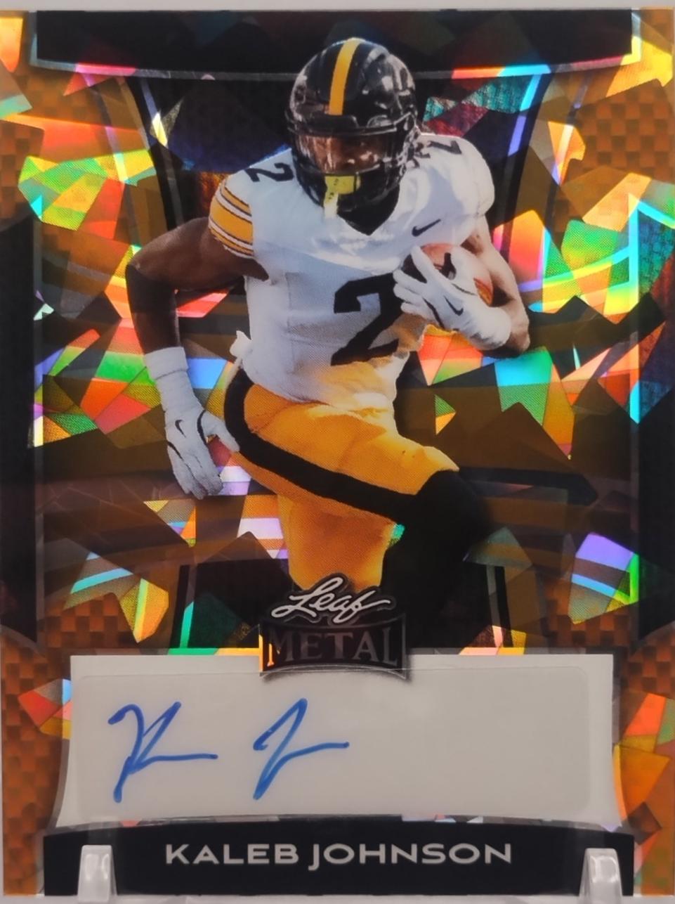 Kaleb Johnson [Crystal Gold] #BA-KJ2