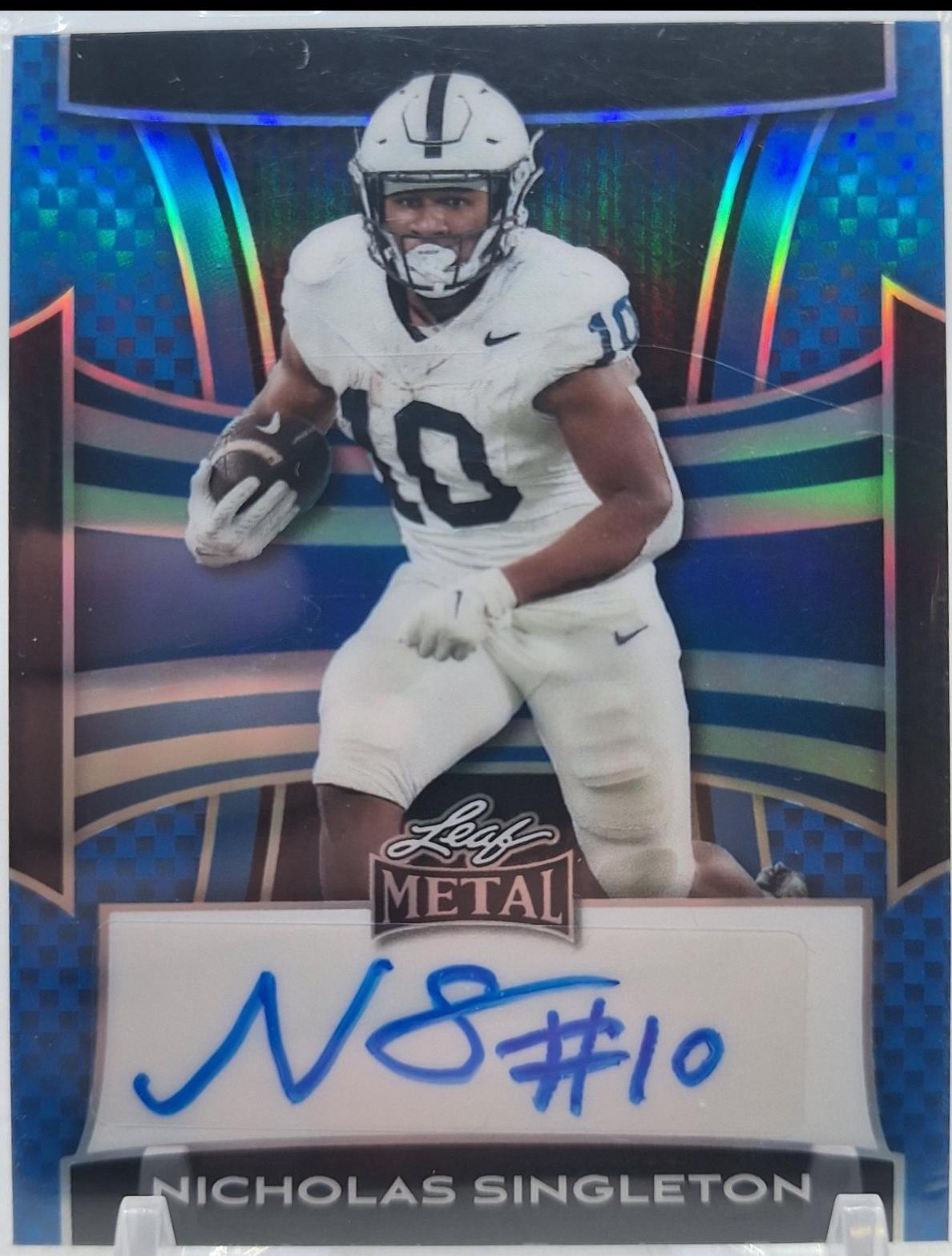 Nicholas Singleton [Crystal Blue] #BA-NS1