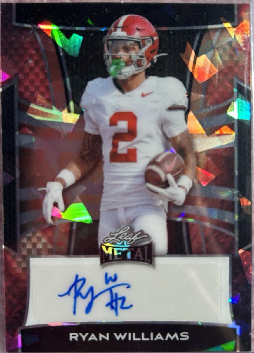 Ryan Williams [Crystal Red, White, and Blue] #BA-RW3
