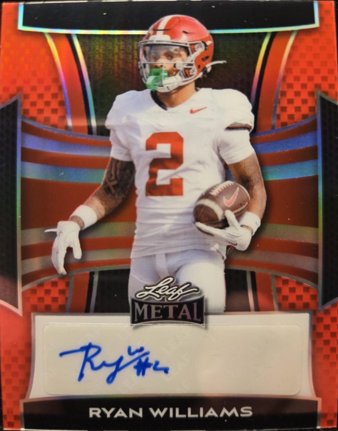 Ryan Williams [Crystal Red] #BA-RW3