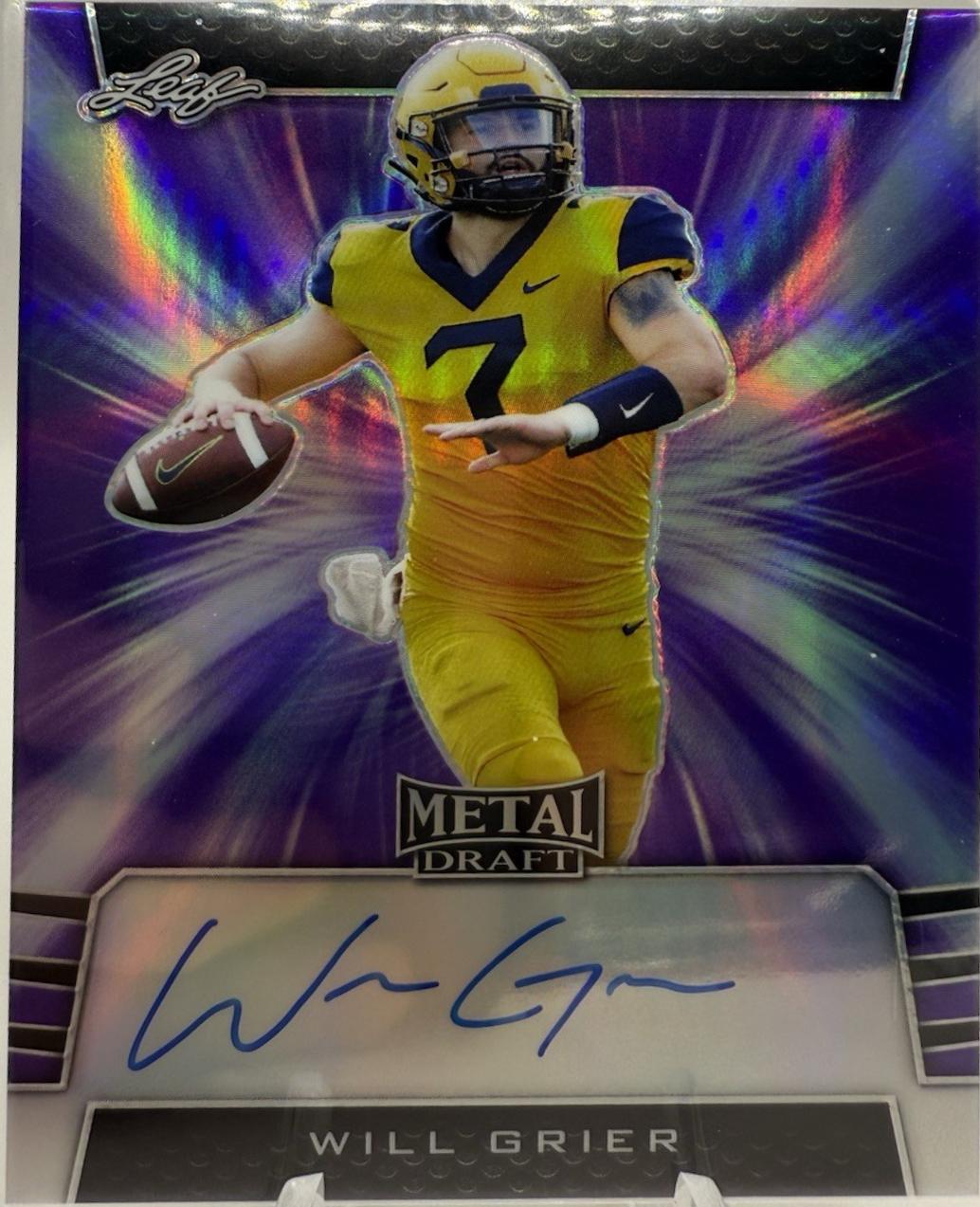 Will Griffin [Crystal Purple] #BA-WG1