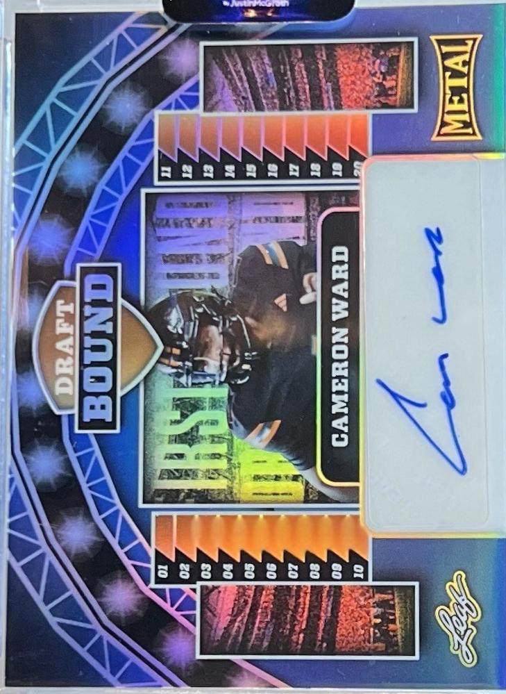 Cameron Ward [Prismatic Blue] #DB-CW1