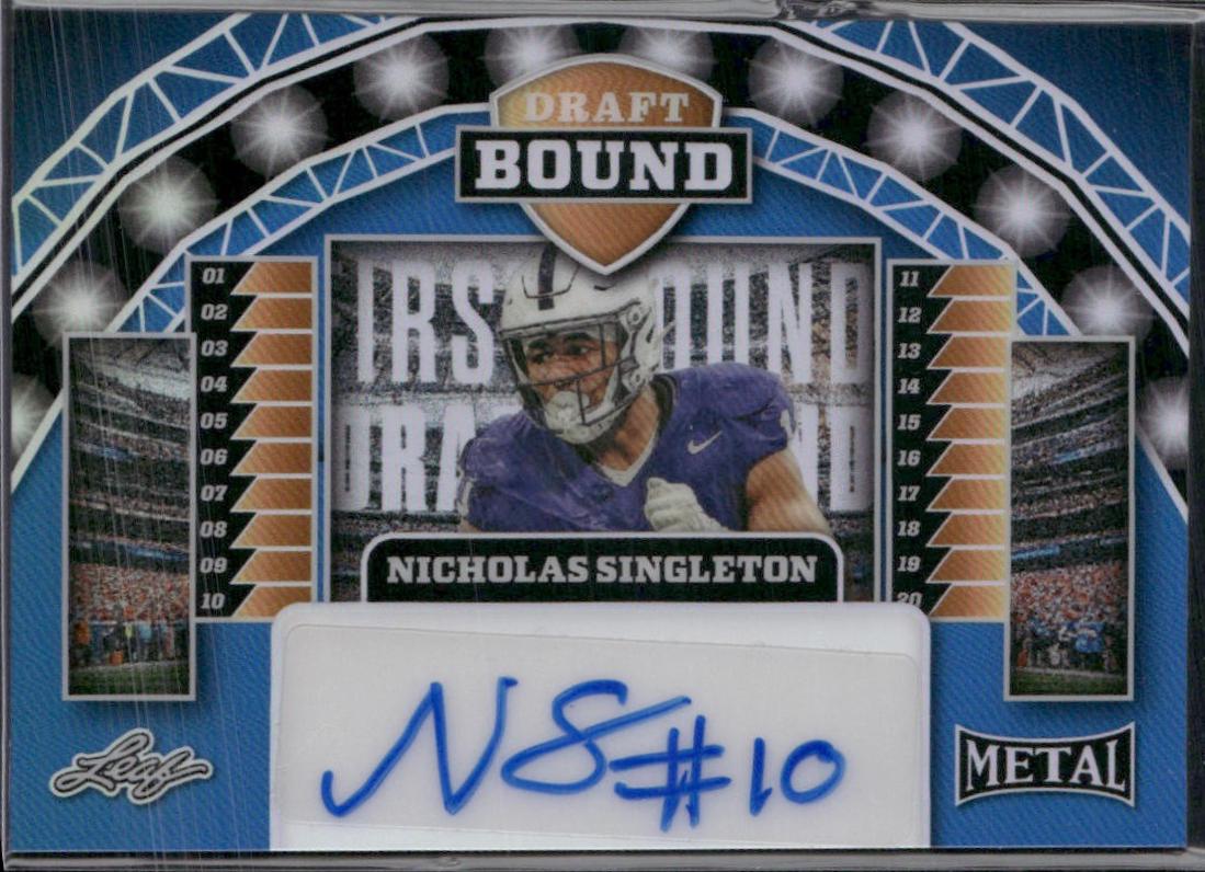 Nicholas Singleton [Prismatic Blue] #DB-NS1