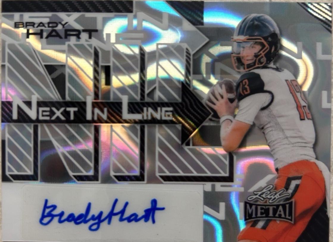 Brady Hart [Prismatic Red] #NL-BH1