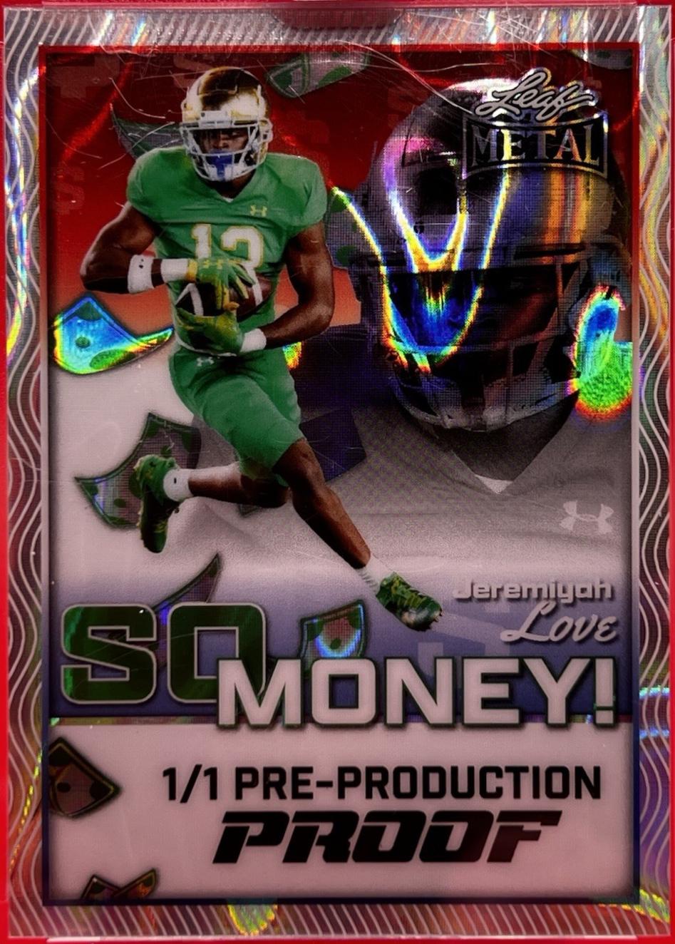 Jeremiyah Love [Prismatic Galaxy] #SM-JL1
