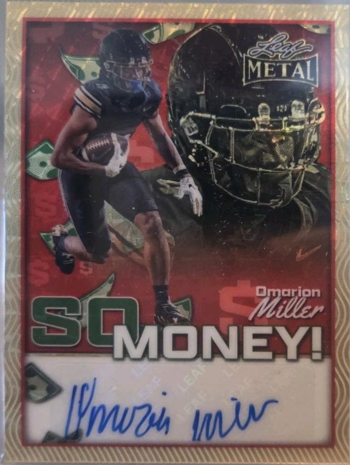 Omarion Miller [Super Prismatic Gold] #SM-OM1