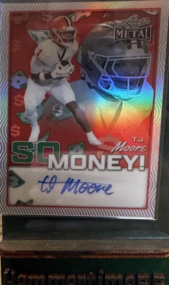 T.J. Moore [Prismatic Red] #SM-TJM
