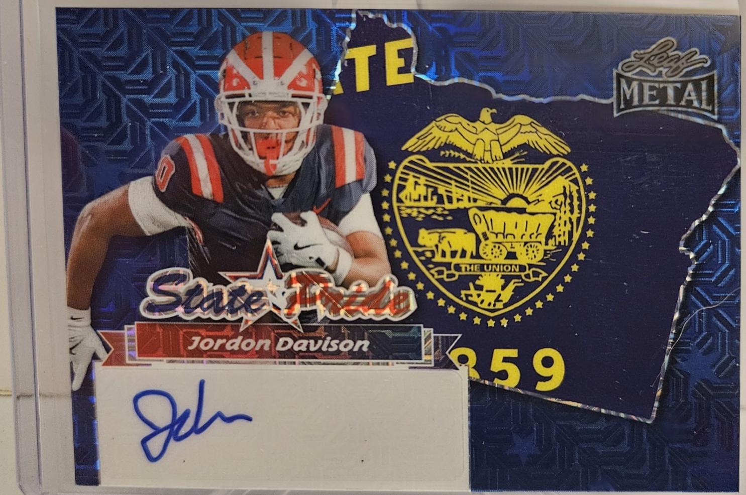 Jordon Davison [Mojo Blue] #SP-JD1