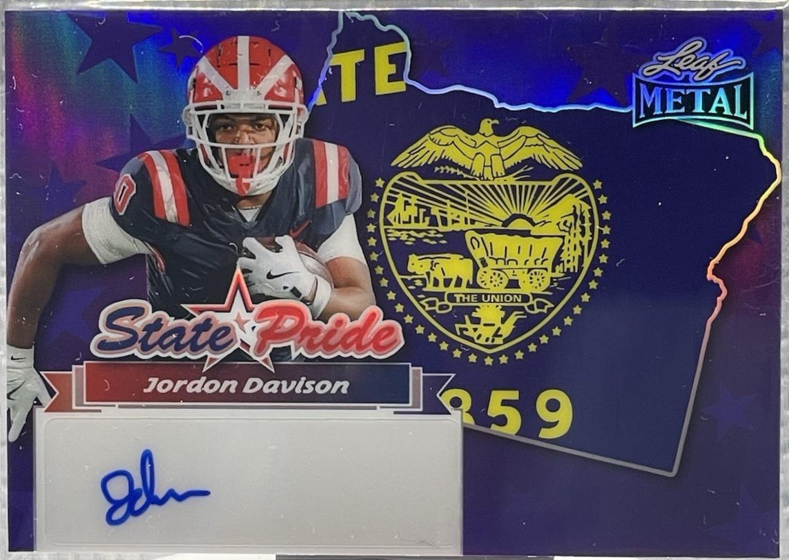 Jordon Davison [Prismatic Silver] #SP-JD1
