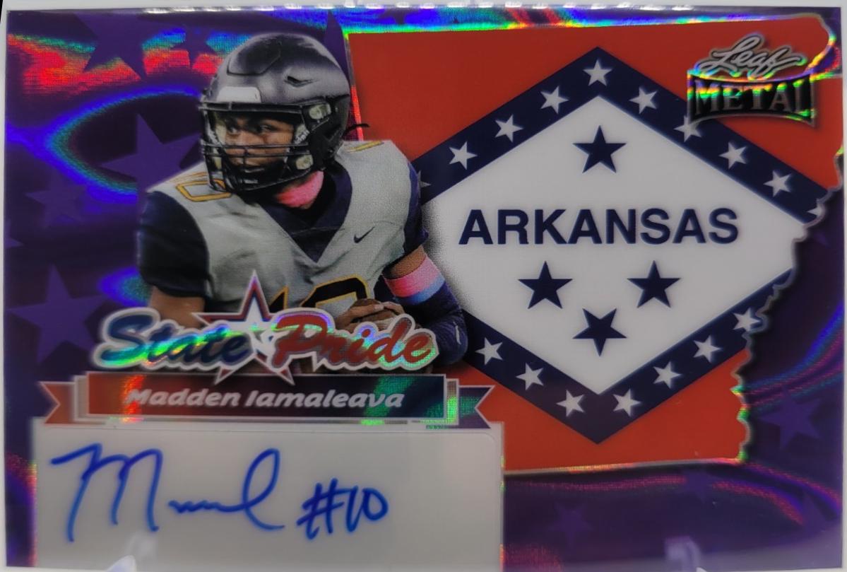 Madden Iamaleava [Lava Purple] #SP-MI1