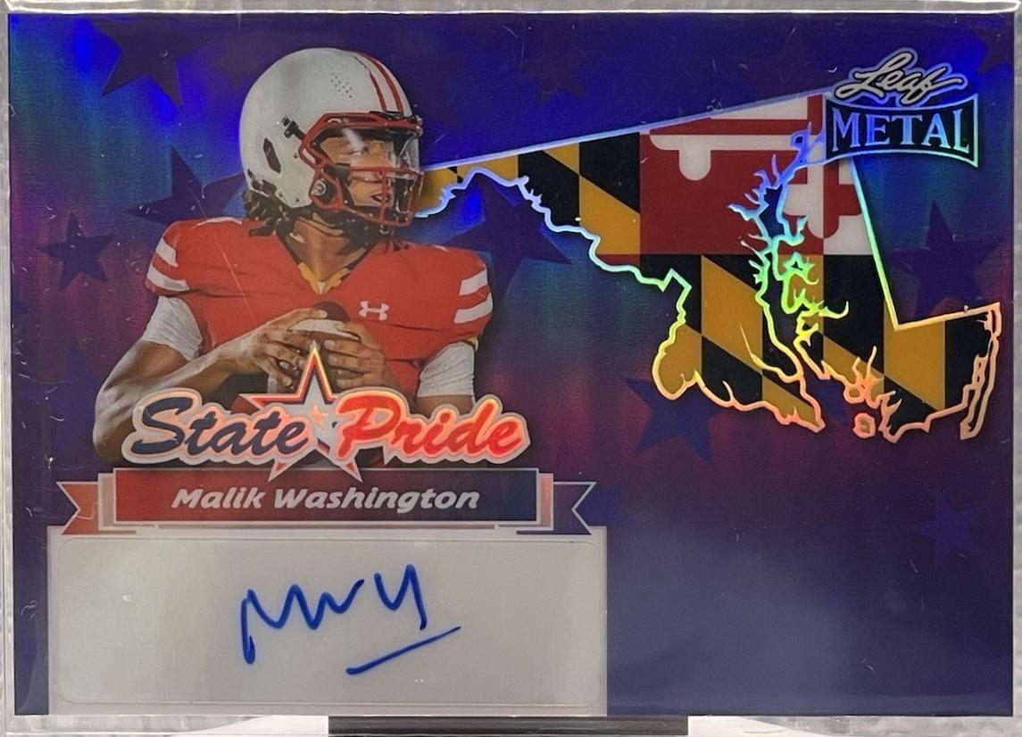 Malik Washington [Prismatic Silver] #SP-MW1