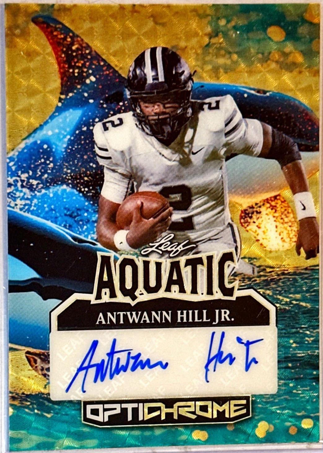Antwann Hill Jr. [Super Prismatic Gold] #A-AHJ