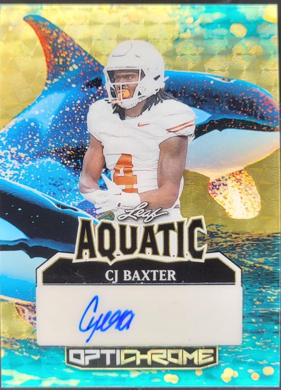 CJ Baxter [Super Prismatic Gold] #A-CJB1