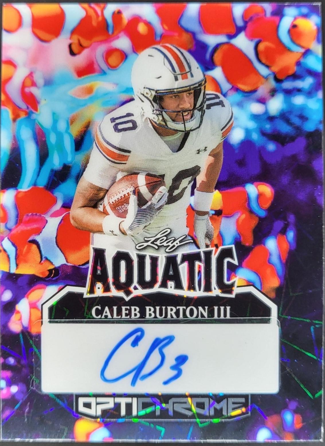 Caleb Burton III [Lazer] #A-CB1