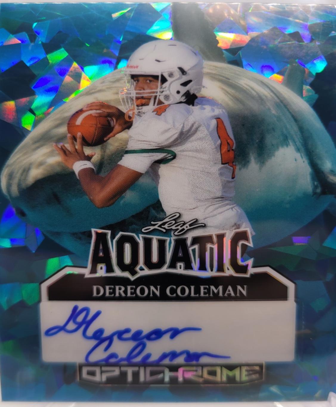 Dereon Coleman [Shark Prismatic] #A-DC3