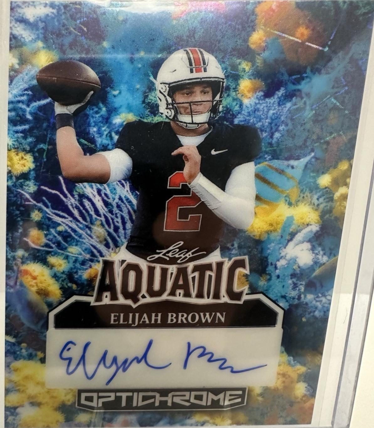 Elijah Brown [Prismatic] #A-EB1