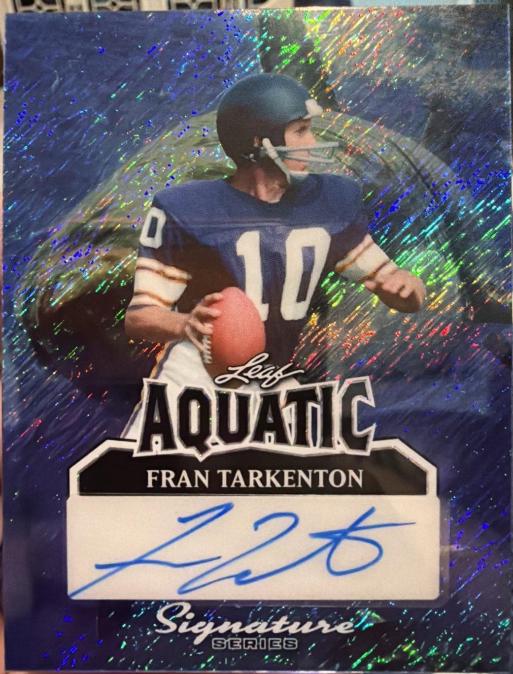 Fran Tarkenton [Shark Prismatic] #A-FT1