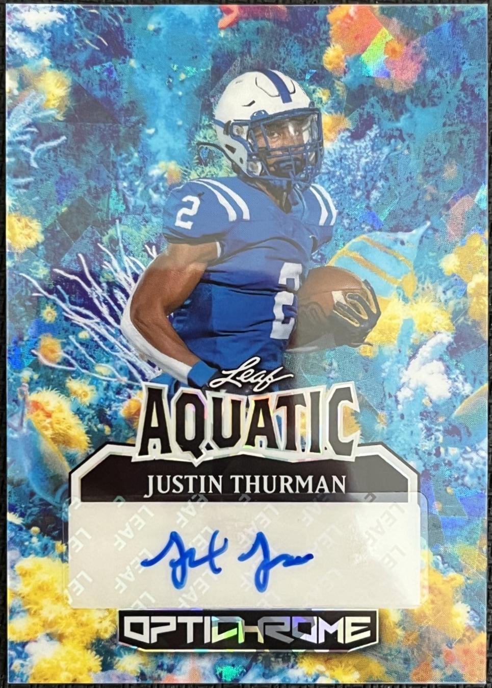 Justin Thurman [Coral Reef Crystal] #A-JT4