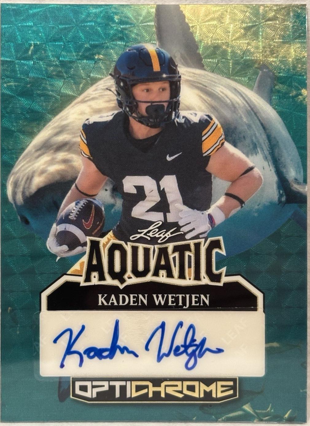 Kaden Wetjen [Super Prismatic Gold] #A-KW1