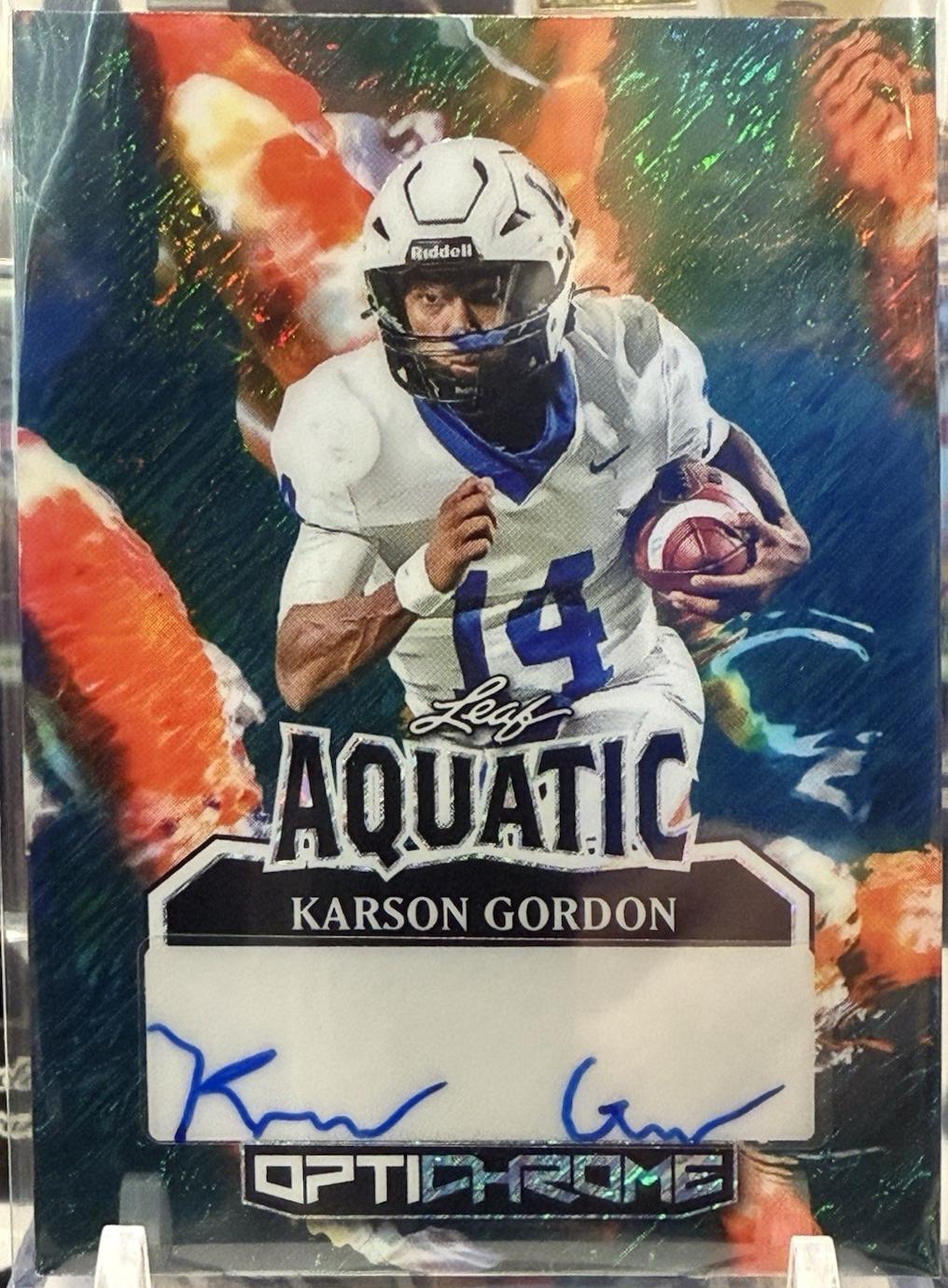Karson Gordon [Koi Fish Prismatic] #A-KG1