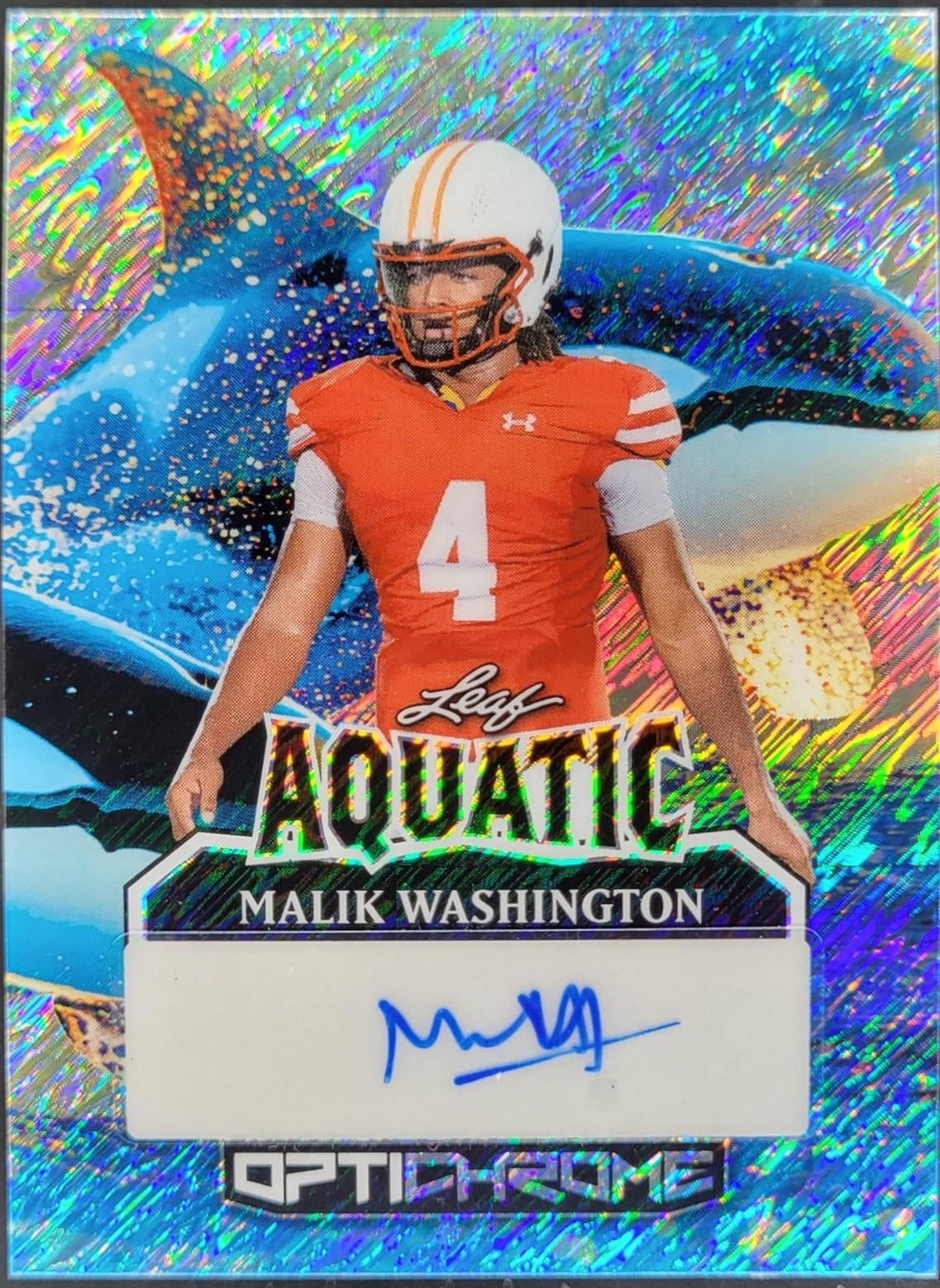 Malik Washington [Prismatic] #A-MW1