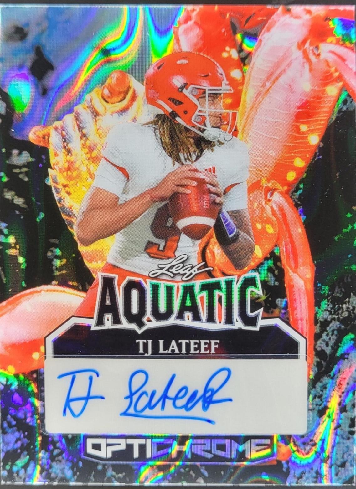 TJ Lateef [Red Flood] #A-TJL