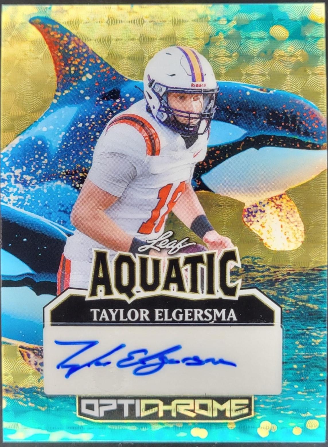 Taylor Elgersma [Super Prismatic Gold] #A-TE1
