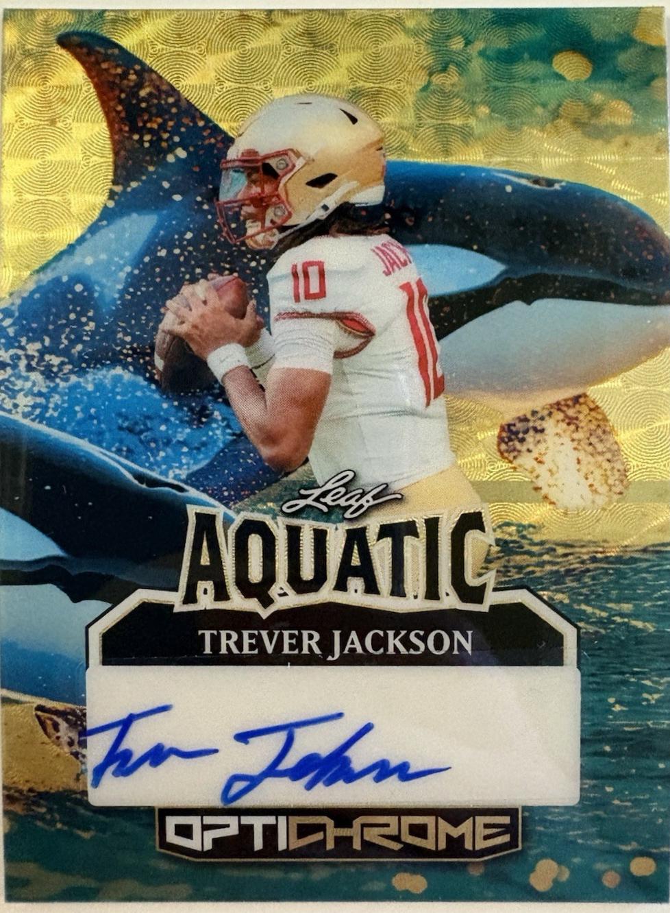 Trever Jackson [Super Prismatic Gold] #A-TJ1