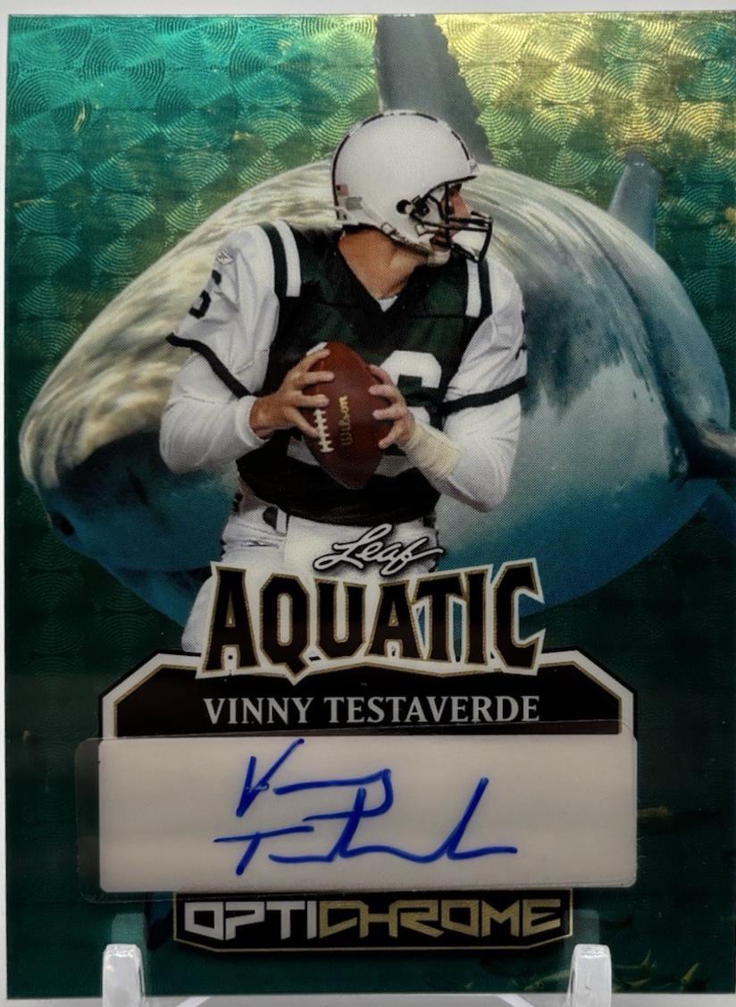 Vinny Testaverde [Super Prismatic Gold] #A-VT1