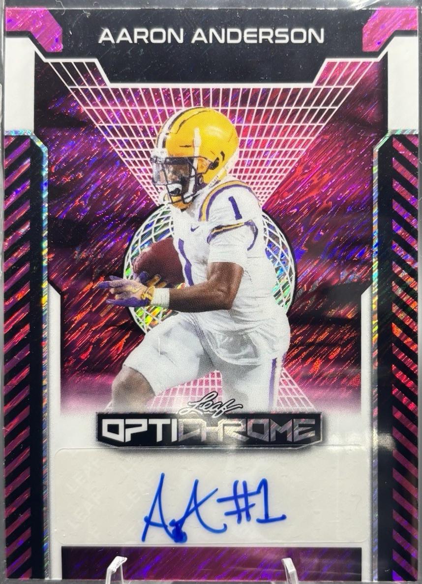 Aaron Anderson [Pink Prismatic] #BA-AA1