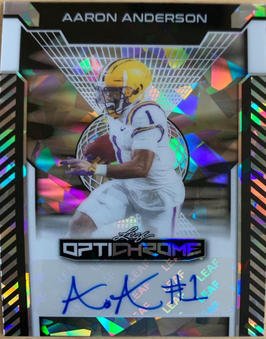Aaron Anderson [Silver Prismatic] #BA-AA1