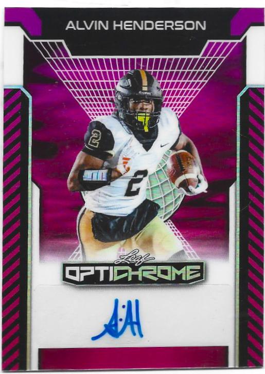 Alvin Henderson [Prismatic] #BA-AH1