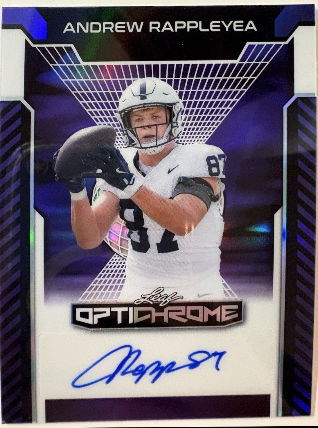 Andrew Rappleyea [Purple Prismatic] #BA-AR1