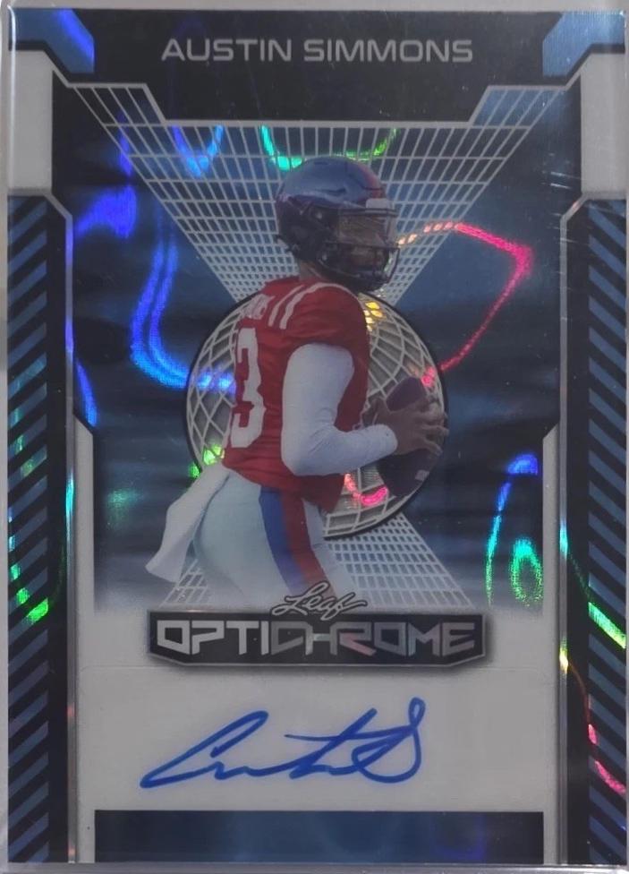 Austin Simmons [Blue Prismatic] #BA-AS1