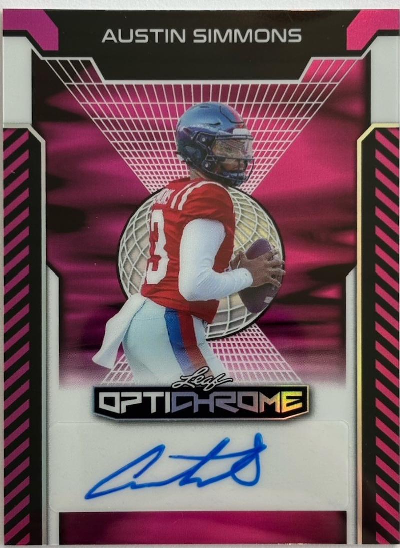 Austin Simmons [Purple Prismatic] #BA-AS1