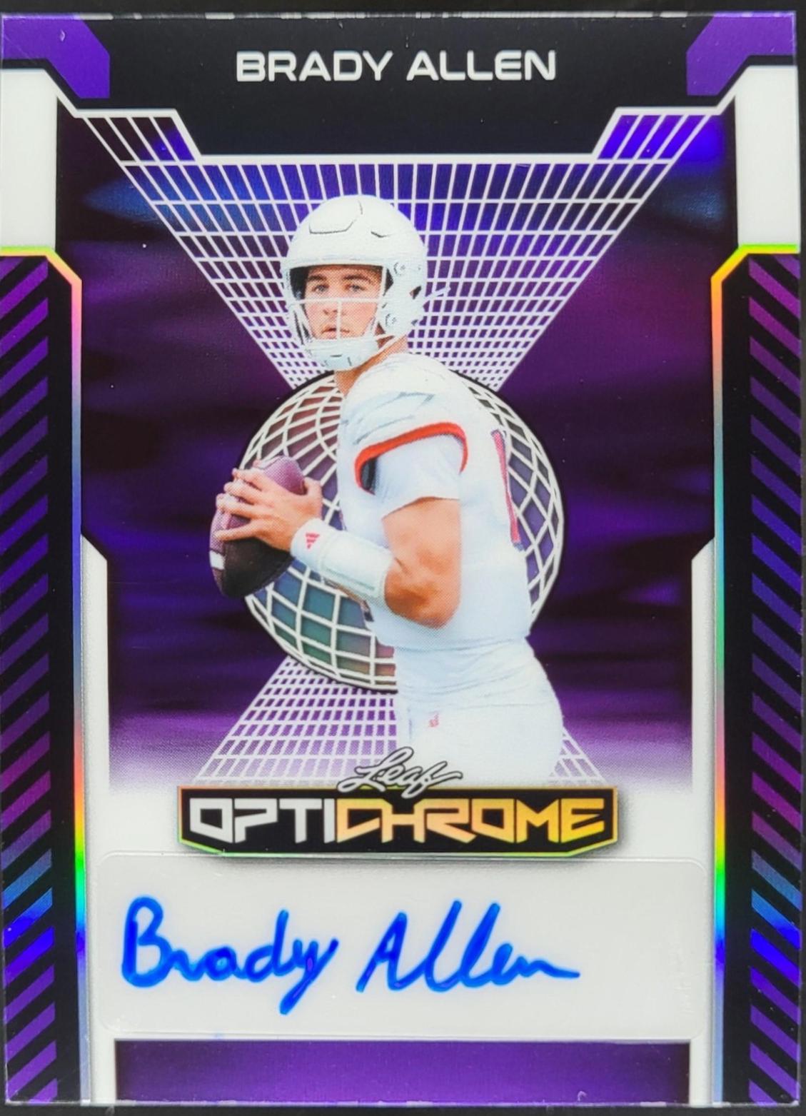 Brady Allen [Purple Prismatic] #BA-BA3