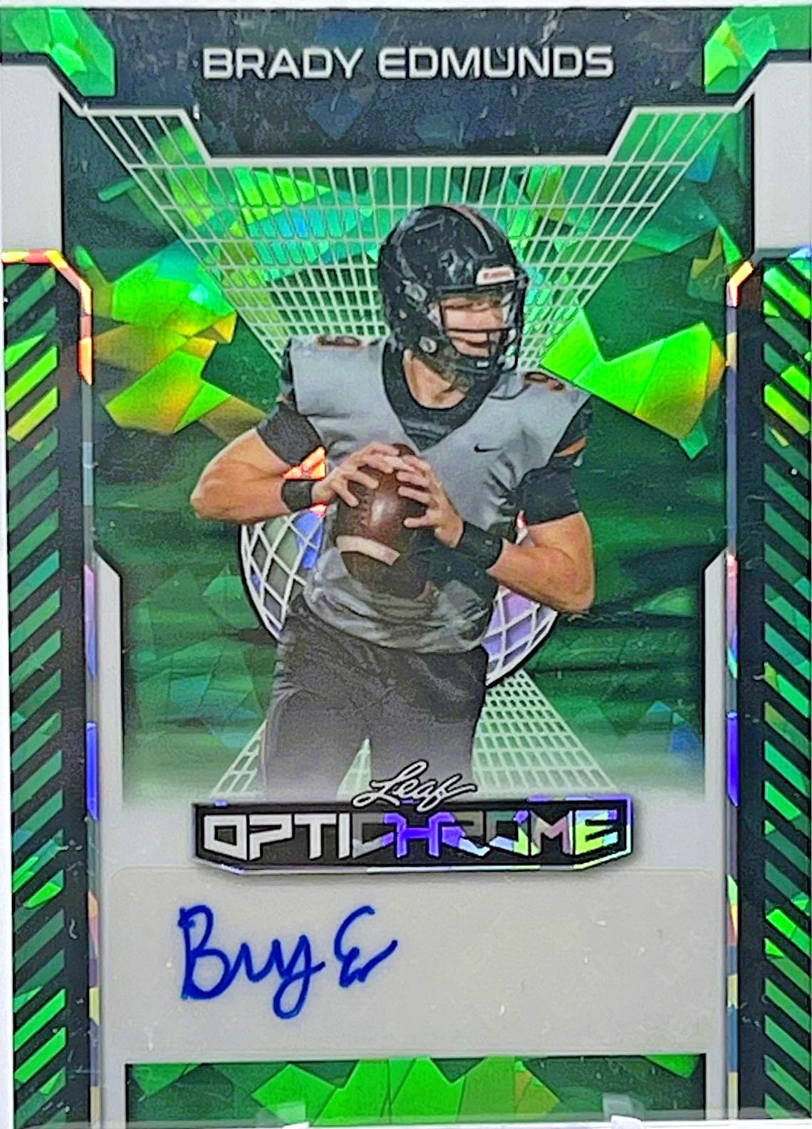 Brady Edmunds [Green Prismatic] #BA-BE1