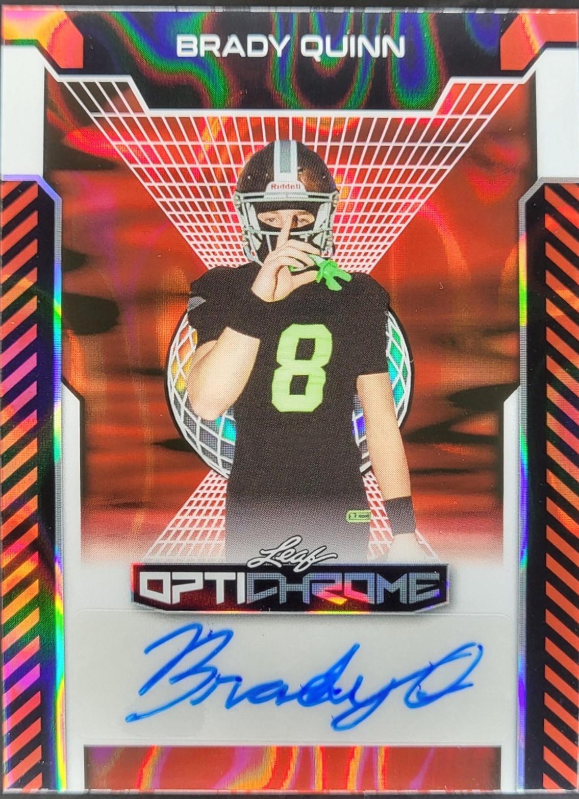 Brady Quinn [Red Lava] #BA-BQ1