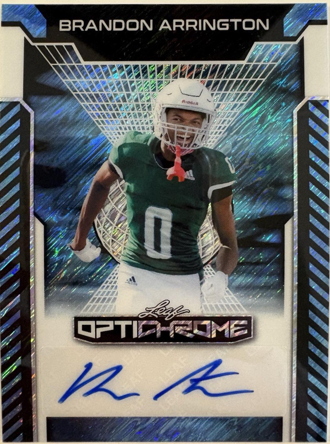 Brandon Arrington [Blue Shimmer] #BA-BA1
