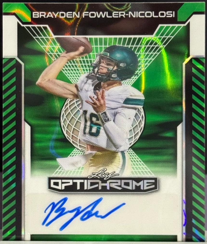 Brayden Fowler-Nicolosi [Green Lava] #BA-BFN