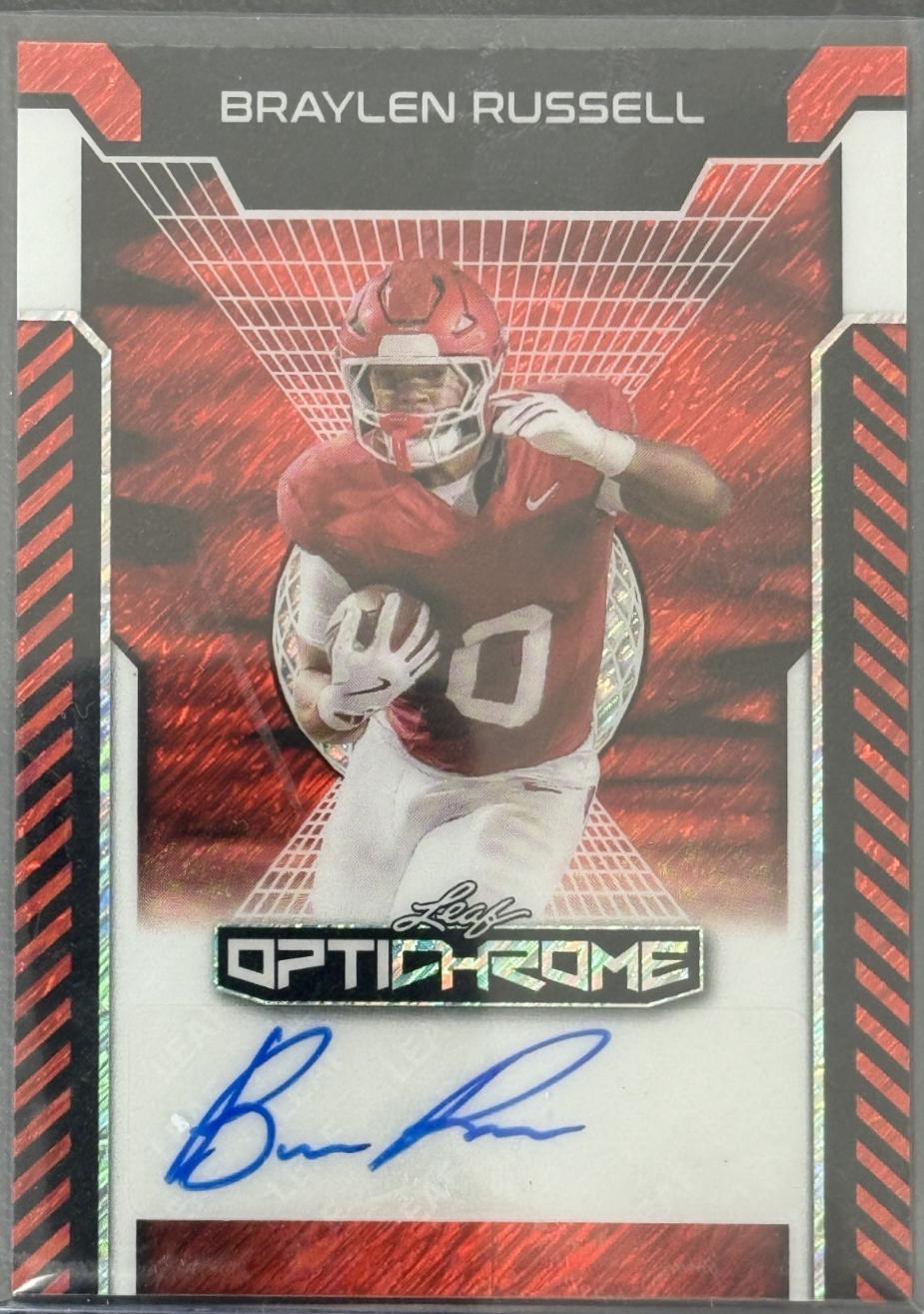 Braylen Russell [Red Shimmer] #BA-BR1