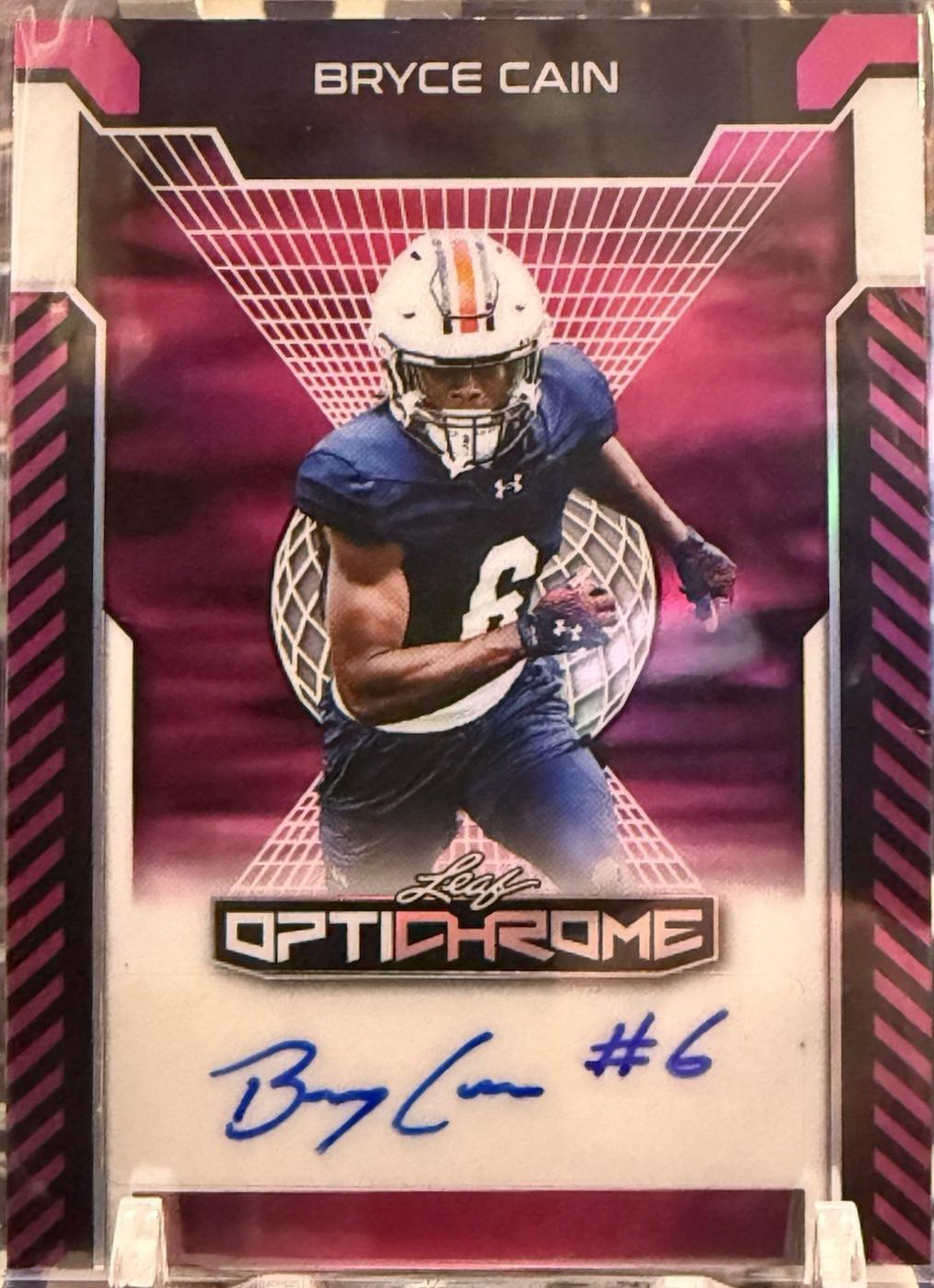 Bryce Cain [Pink Prismatic] #BA-BC1
