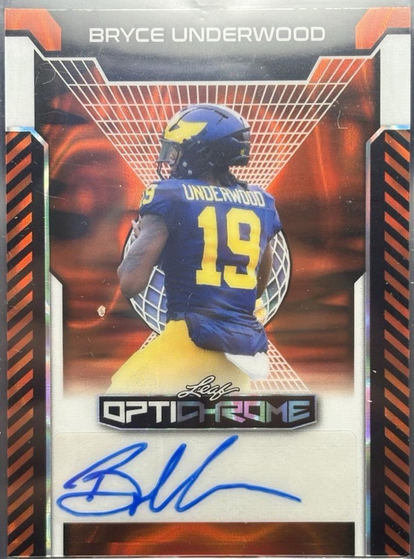 Bryce Underwood [Orange Lava] #BA-BU1