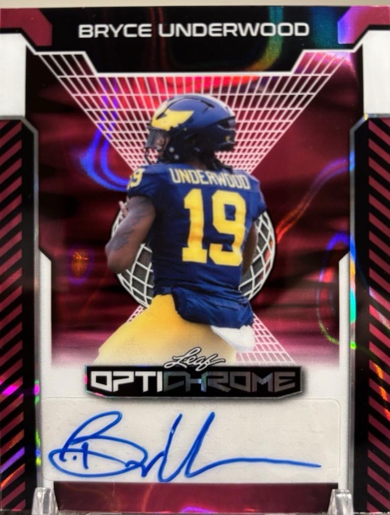 Bryce Underwood [Red Prismatic] #BA-BU1